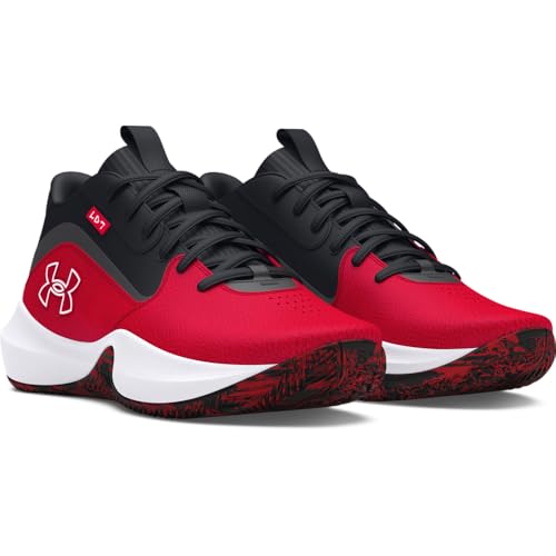 Under Armour Unisex Lockdown 7, (600) Red/Black/Red, 9, US