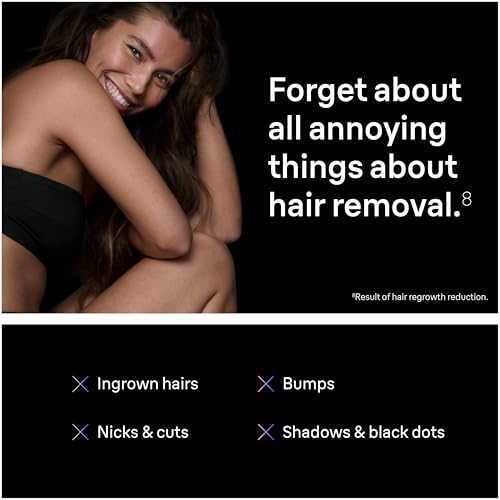 Braun Smart IPL, Vogue’s Best Hair Removal Device, Skin i·Expert Pro 7: at Home Laser Hair Removal, Permanent Visible Hair Reduction, Free App, Vanity Case, Venus Razor, 4 Smart Heads, IPL7387