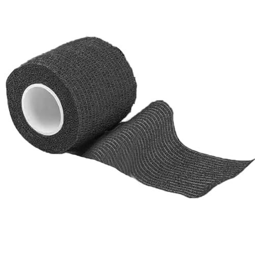 Black Athletic Tape Wrap 30 Pack, Portable Easy to Carry A7