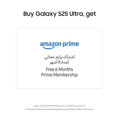 Samsung Galaxy S25 Ultra 5G SM-S938B/DS 256GB 12GB Dual SIM Factory Unlocked GSM Smartphone, 6.9" 120Hz AMOLED Display, 200MP Camera - International Version (Titanium Silver Blue)
