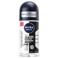 NIVEA MEN Black & White Original Anti-Perspirant Roll On (50ml), 72hr Anti-Sweat Roll On Deodorant for Men, No Stains on Black and White Clothes