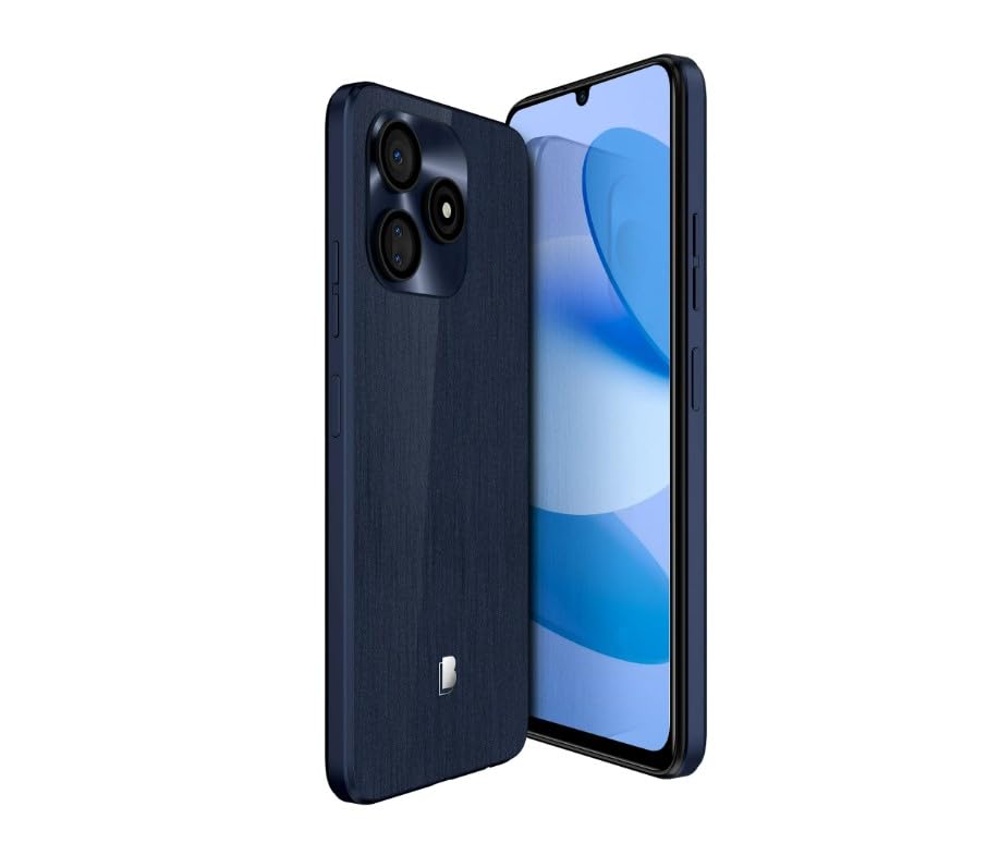BLU G64L | 2025 | Unlocked | 6.8” HD+ Infinity Display | 64/4GB | Triple 13MP Camera | US Version | US Warranty | Blue