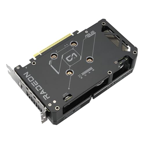 ASUS Dual Radeon™ RX 9060 XT 16GB GDDR6 Graphics Card (PCIe 5.0, HDMI 2.1b, DisplayPort 2.1a, 2.5-Slot Design, Axial-tech Fan Design, 0dB Technology, and More)