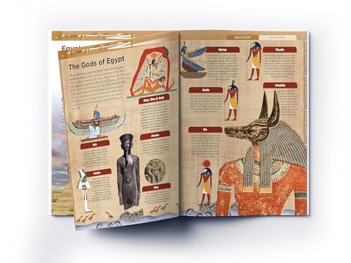 World History - Collection of 6 Books : Knowledge Encyclopedia For Children (Box Set)
