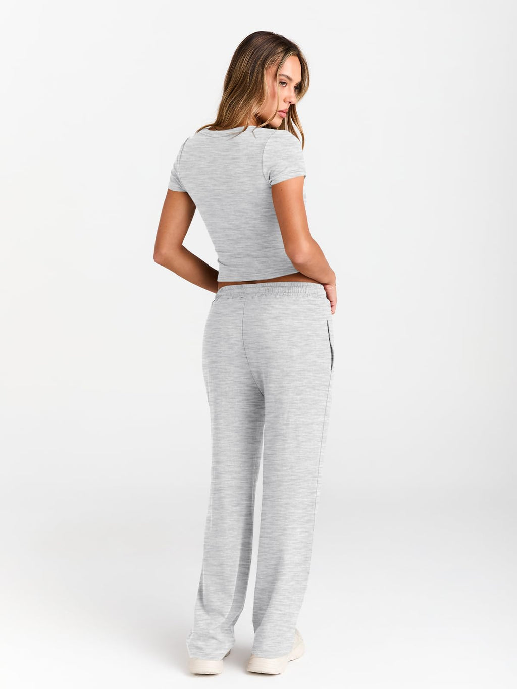 Trendy Queen Womens 2 Two Piece Set 2026 Summer Workout Beach Vacation Cruise Gym Clothes Spring Fashion Lounge Matching Sweatsuit Sweat Airport Travel Outfit Resort Wear Fitness Clothing