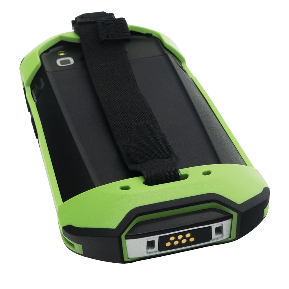 IYOUBOL Protective Cover Bumper Case Rugged Boot with Hand Strap for Zebra TC51 TC510K TC52 TC56 TC57 TC57X TC52X TC5X (Green)