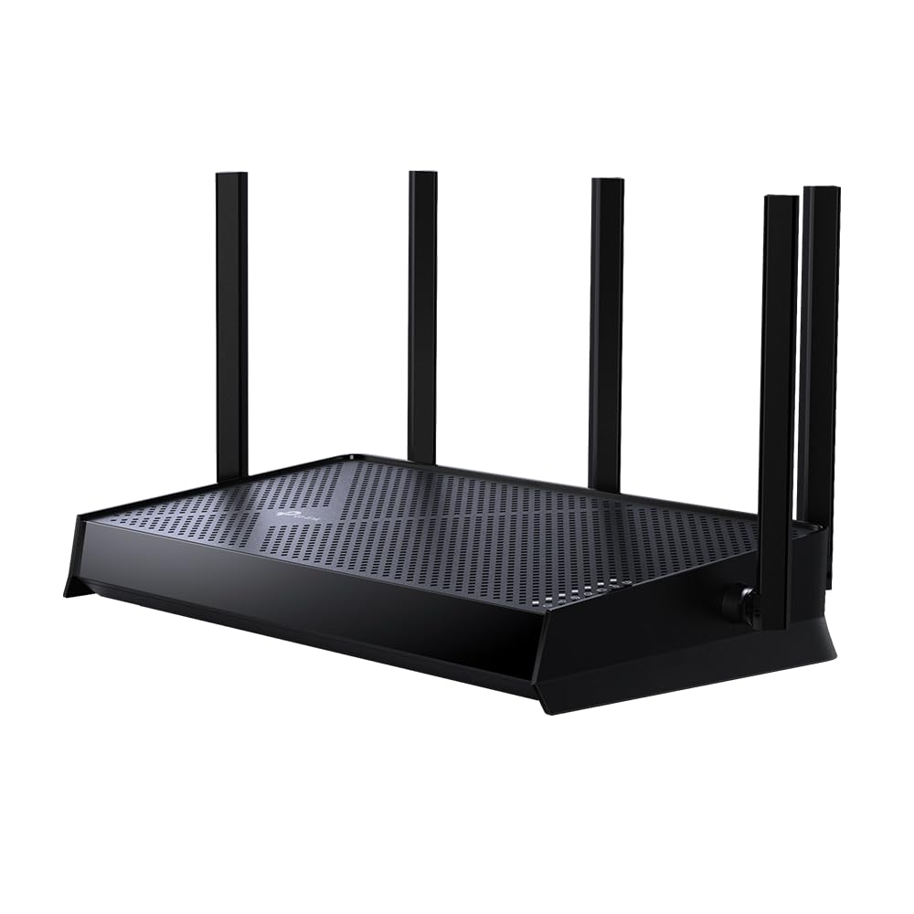TP-Link Dual-Band BE5000 WiFi 7 Router Archer BE260 | 5-Stream 5Gbps | 1×2.5G WAN+1×2.5GLAN+3×1G Ports, USB 3.0 | 5 External Antennas | VPN Clients & Server | Easy-Mesh, HomeShield, MLO, Private IOT
