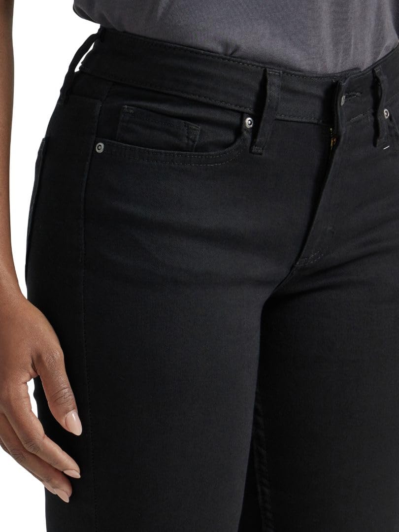 Lee Women's Legendary Mid Rise Bootcut Jean Black 2
