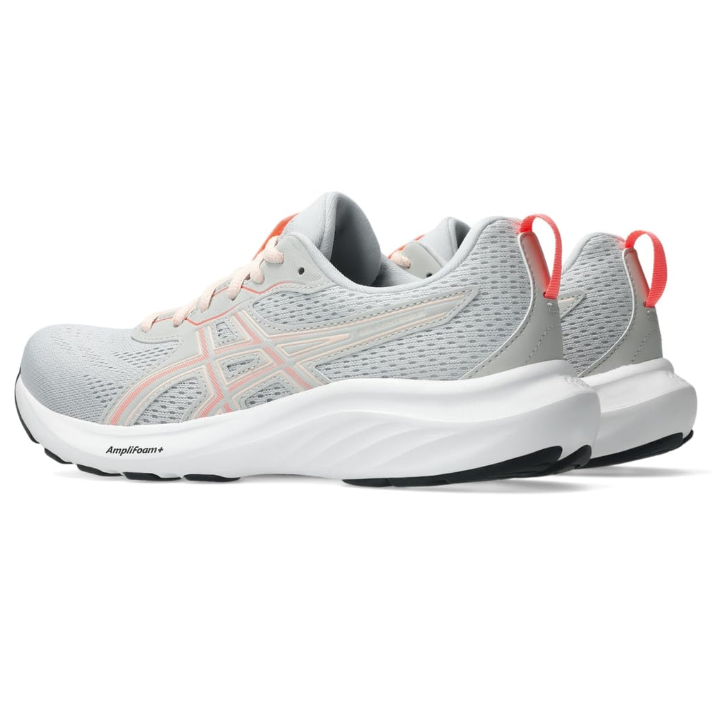ASICS Women's Gel-Contend 9 Running Shoes, 8, Glacier Grey/Pearl Pink