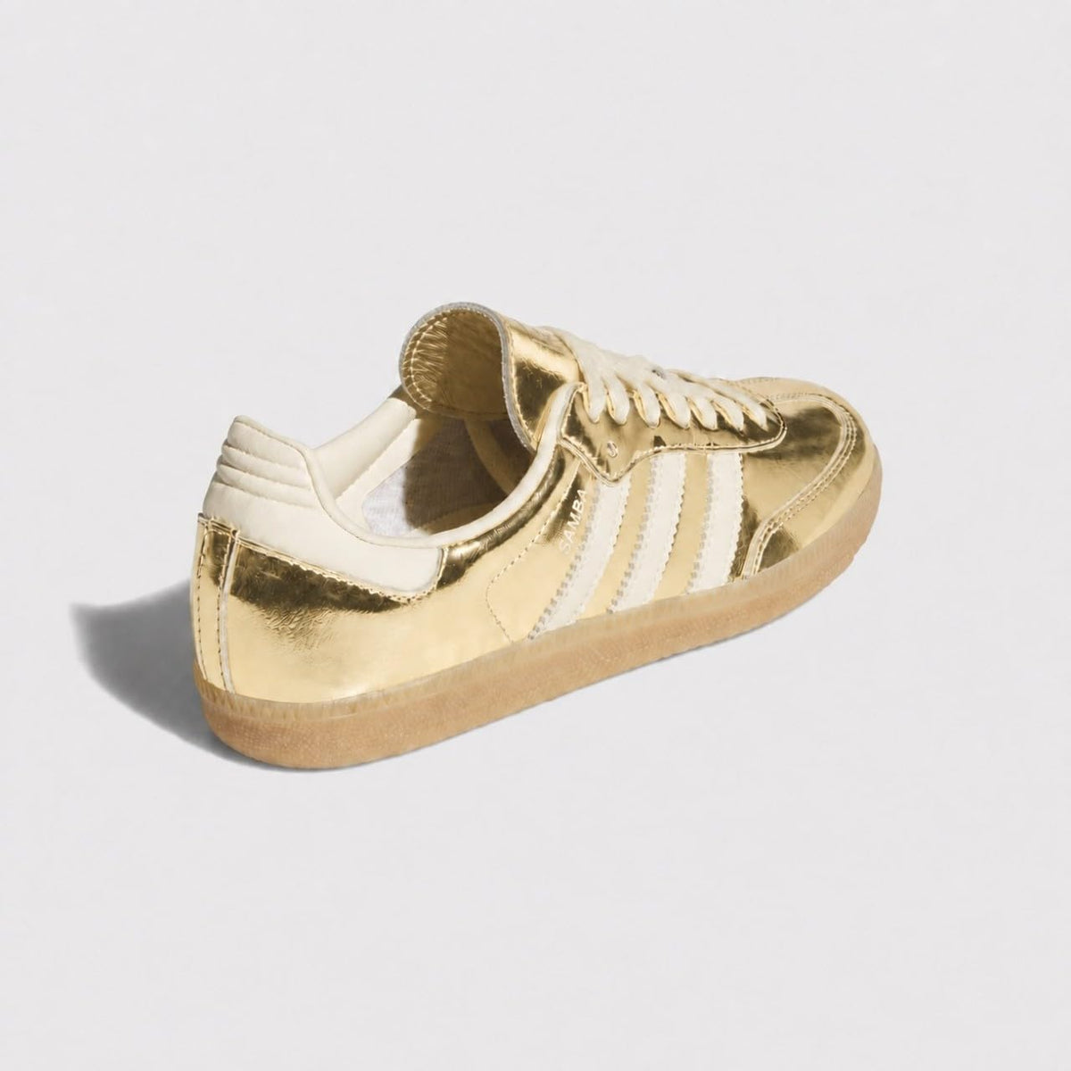 adidas Women's Samba OG W Gold met.Off White/GUM5 8 US