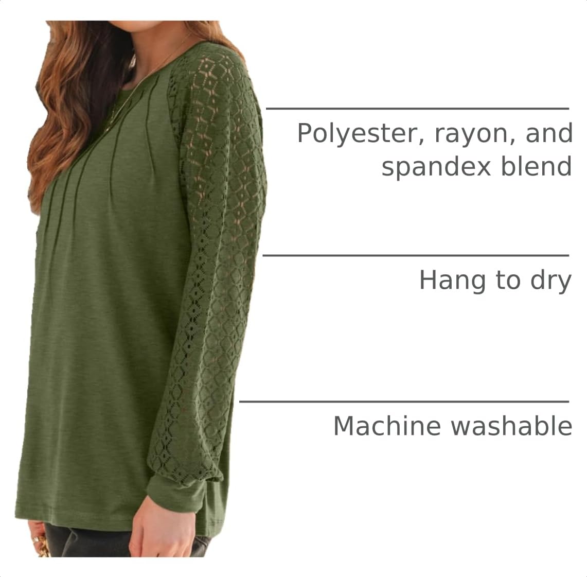 AUTOMET Womens Long Sleeve Shirts Lace Tops 2026 Fall Outfit Casual Blouse