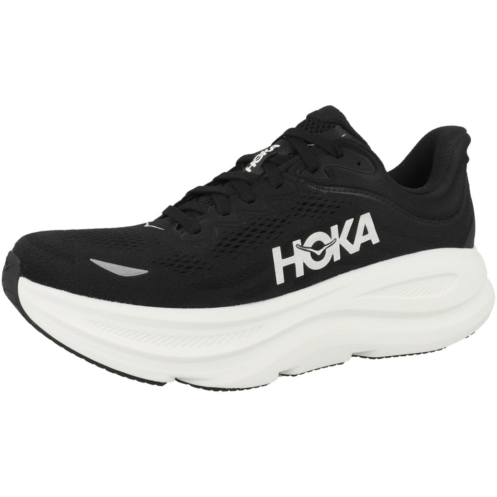 Hoka Men's Bondi 9 Black/White 9.5 Medium