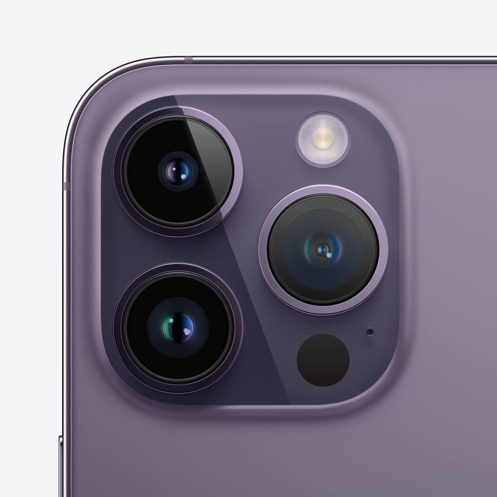 Apple iPhone 14 Pro Max, 1TB, Deep Purple - Unlocked (Renewed Premium)