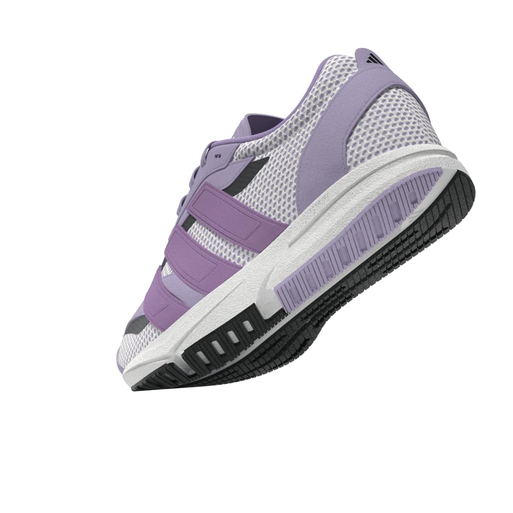 Adidas Women's Lightblaze LP, Powder Plum/Preloved Purple/Carbon, 7