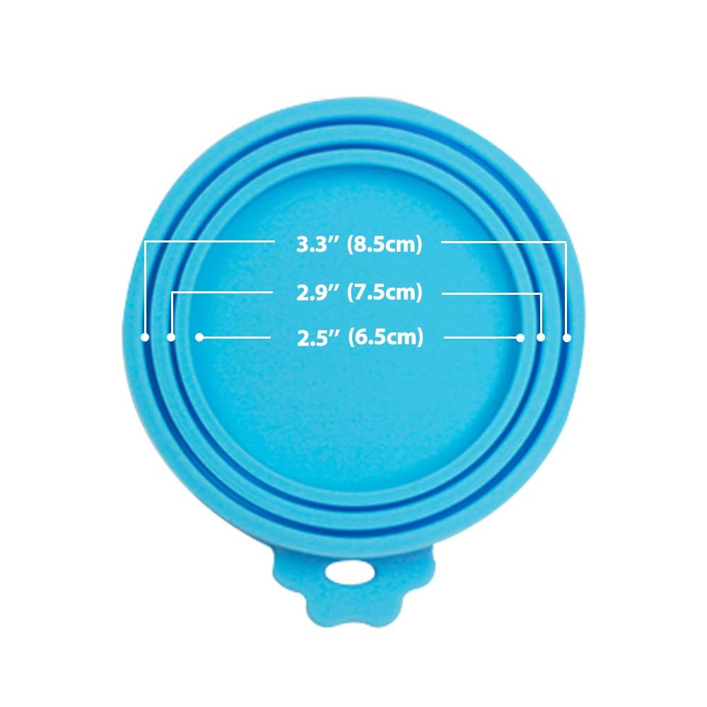 Yobbai 9 packs Pet Food can Lids, Food Safe BPA-Free & Dishwasher Safe, Can Covers Most Standard Size Dog and Cat Can Tops