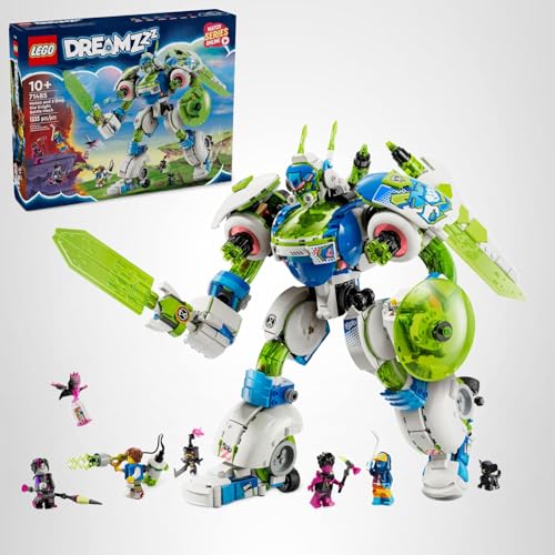 LEGO Dreamzzz Mateo and Z-Blob The Knight Battle Mech Building Toys Set - Spaceship & Robot Toy for Kids, Boys & Girls, Ages 10+ - Birthday Gift with 3 Building Options - 71485