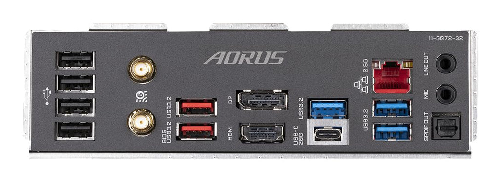 GIGABYTE Z790 AORUS Elite AX 1.0 Intel LGA 1700 ATX Motherboard, 4X DDR5~128GB, 3X PCI-E x16, 4X M.2, 6X SATA, 5X USB 3.2, 1x USB-C, 4X USB 2.0