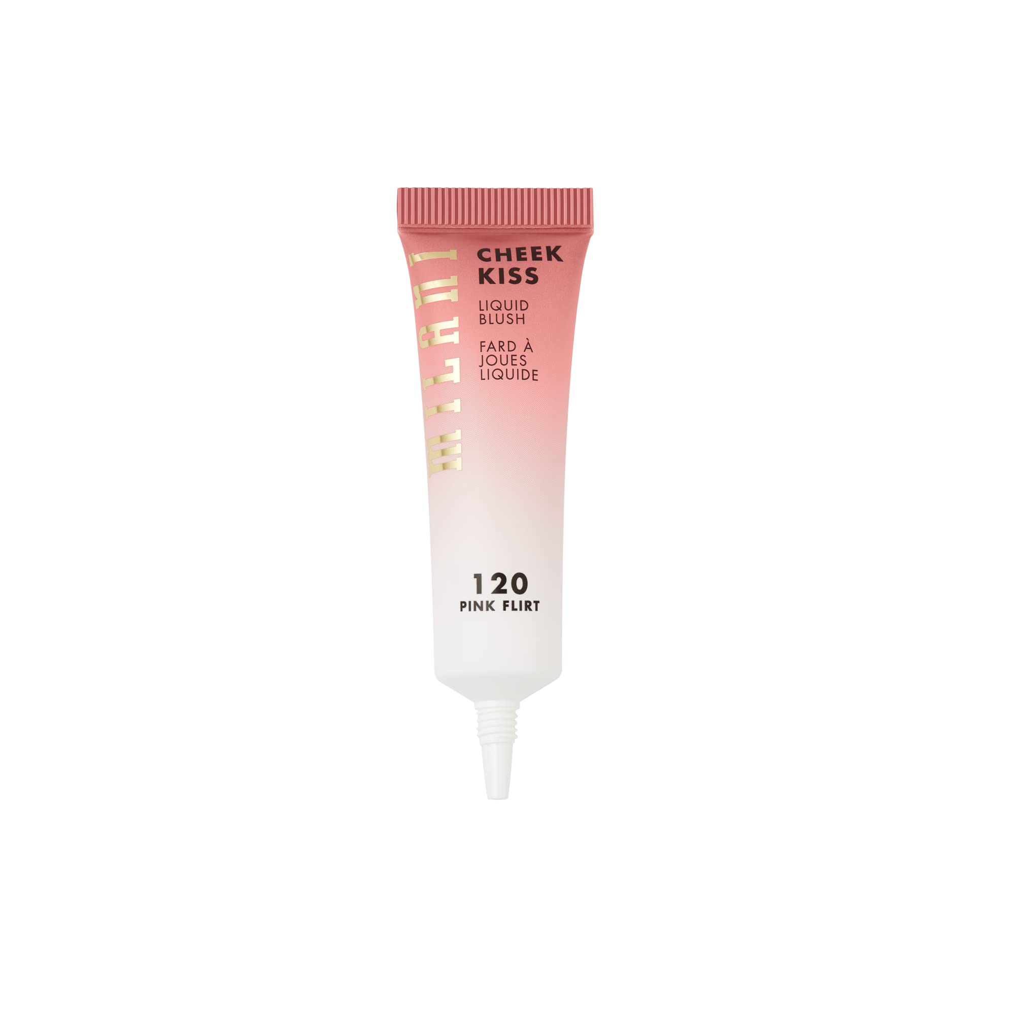 Milani Cheek Kiss Liquid Blush Makeup, Lightweight, Blendable & Buildable for Radiant Flushed Cheeks, Skin-Loving Formula - Pink Flirt