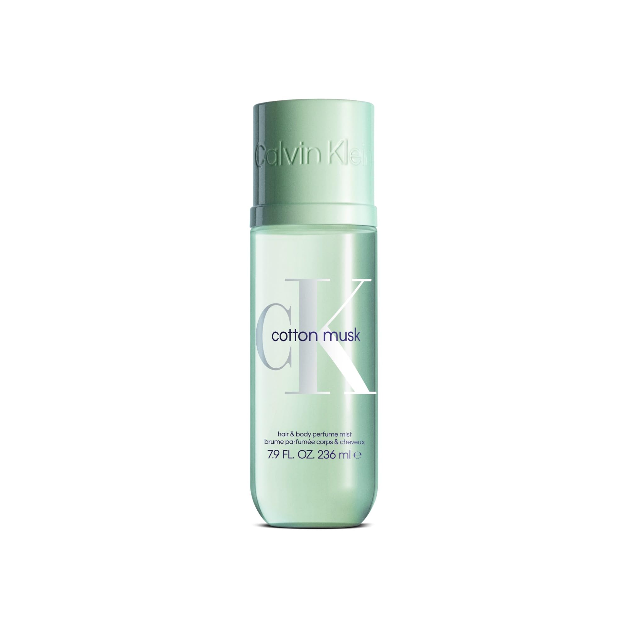 Calvin Klein Cotton Musk Hair & Body Mist – Floral Unisex Perfume – With Notes of White Solar Flowers, Oakmoss, & Musk