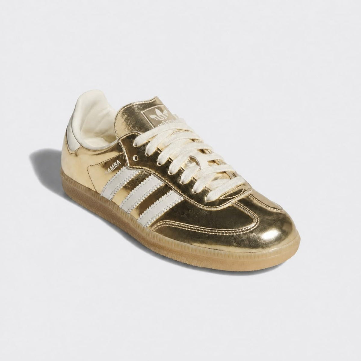 adidas Women's Samba OG W Gold met.Off White/GUM5 8 US