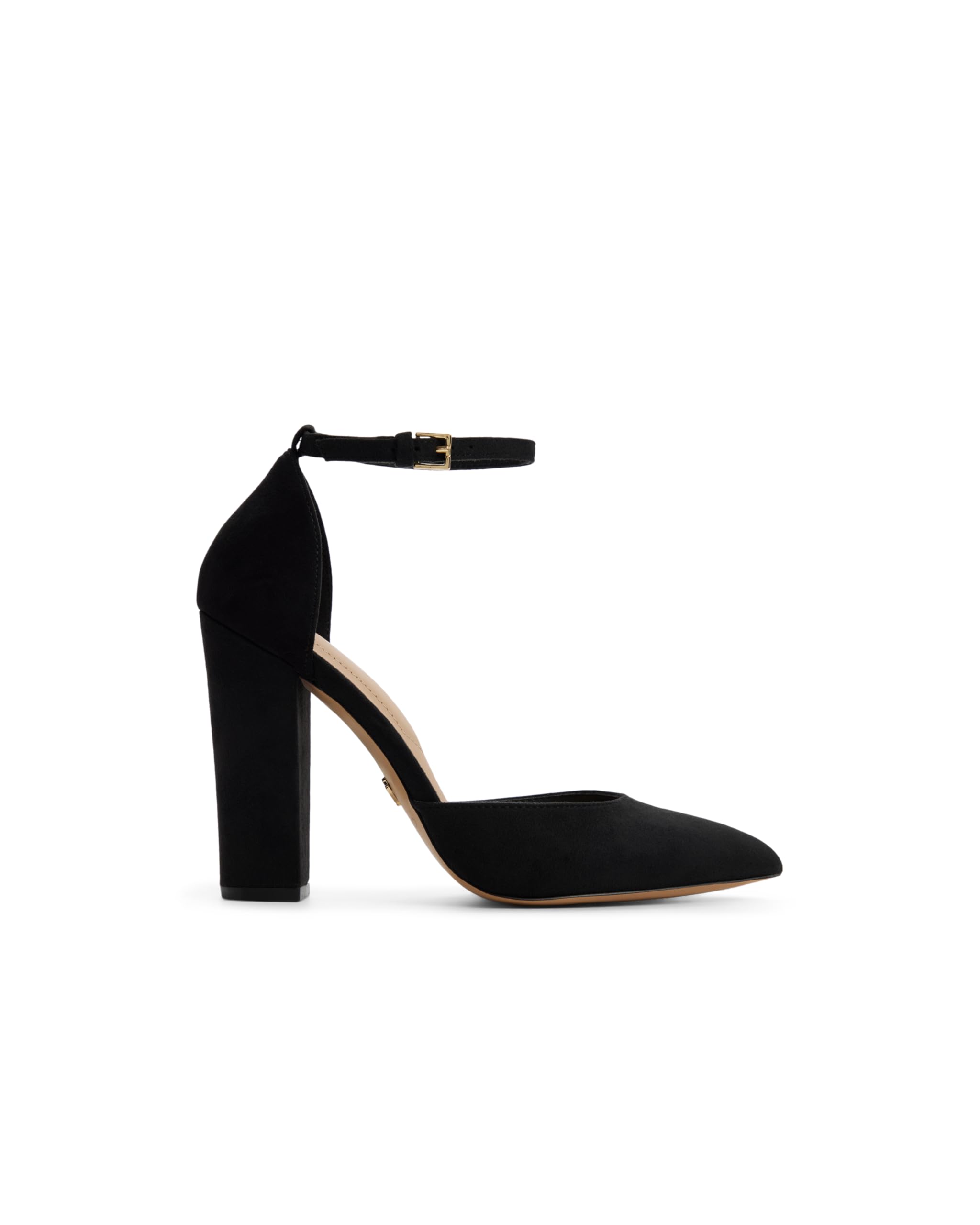ALDO Women's Nicholes Block Heel Pumps, Black Other, 8
