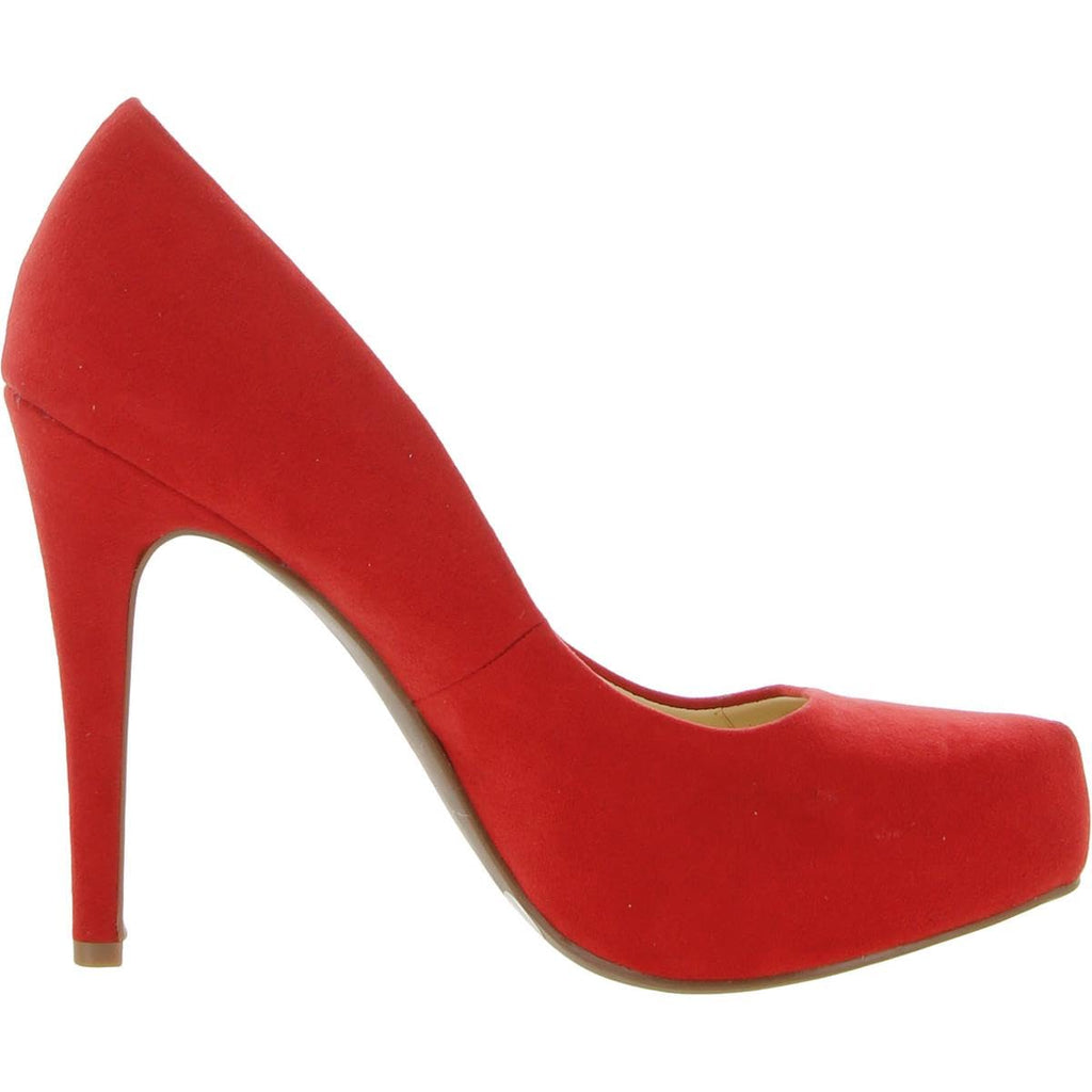 Jessica Simpson Women's Parisah Pump, Red Mousse, 5.5