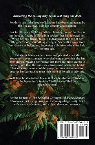 The Calling: A Slow Burn YA Dystopian Fantasy Novel (The Calling Series)