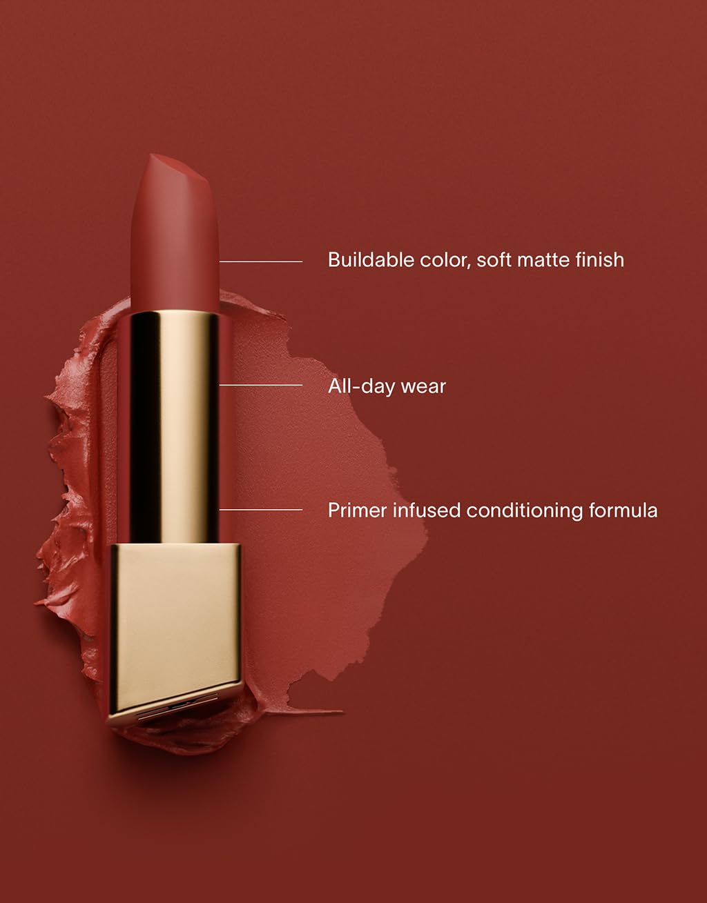 Hourglass Unlocked Soft Matte Lipstick-Currant 362