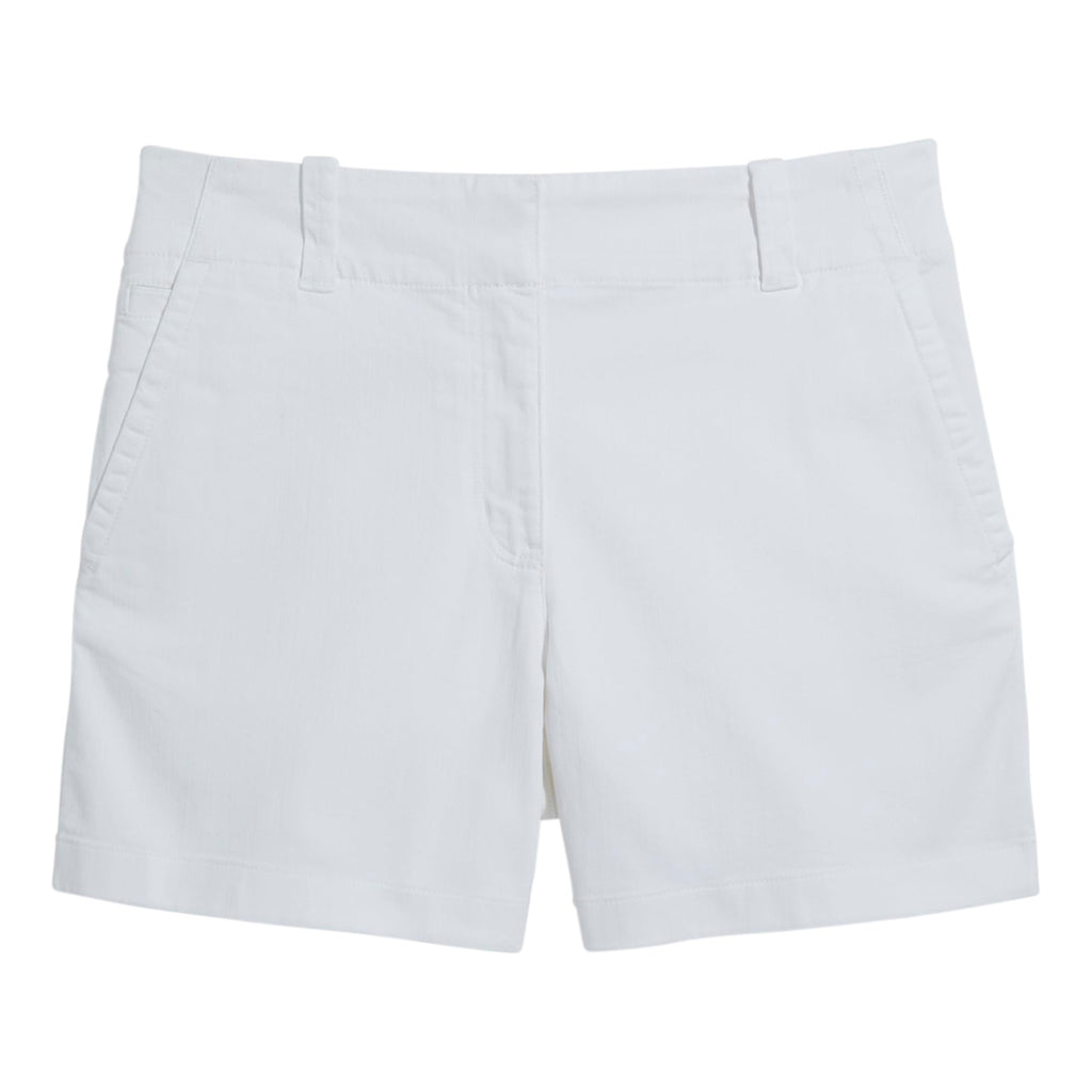 vineyard vines Women’s 5 Inch Herringbone Every Day Shorts, White Cap, 8