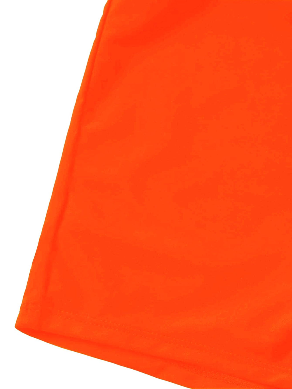 Lilosy High Waisted Tummy Control Drawstring Bikini Set String Swimsuit Cami Top and Tie Side Shorts 2 Piece Women Bathing Suit Orange Small