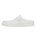 HEYDUDE Wally Slip Stretch Sox, Mens Shoes, Men's Slip-on Loafers, Comfortable & Light-Weight White