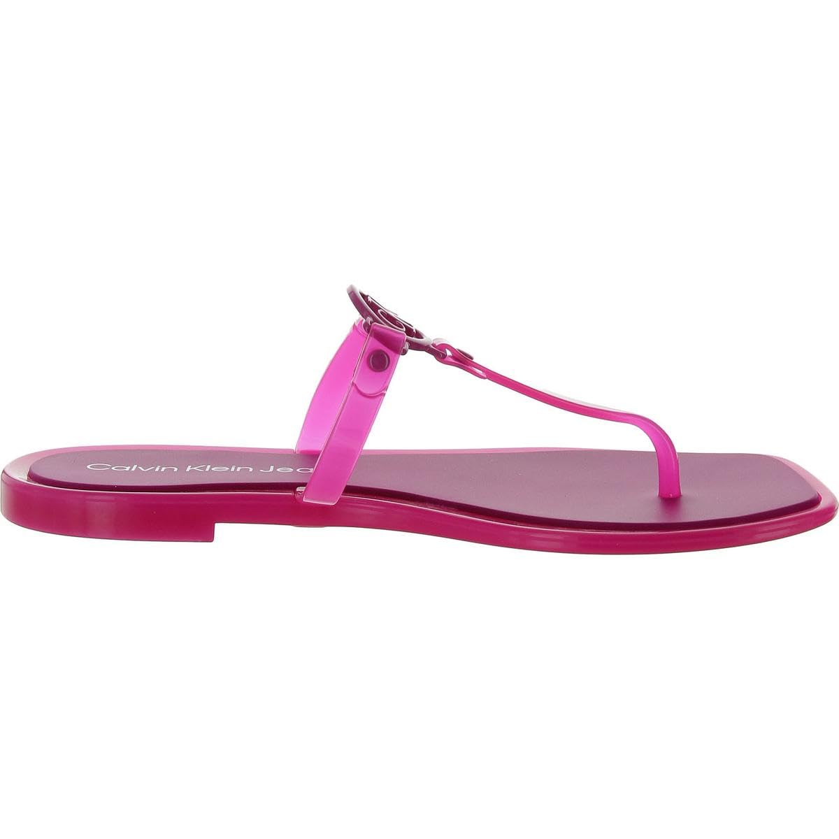 Calvin Klein Women's Edhen Sandal, Hot Pink 660, 9