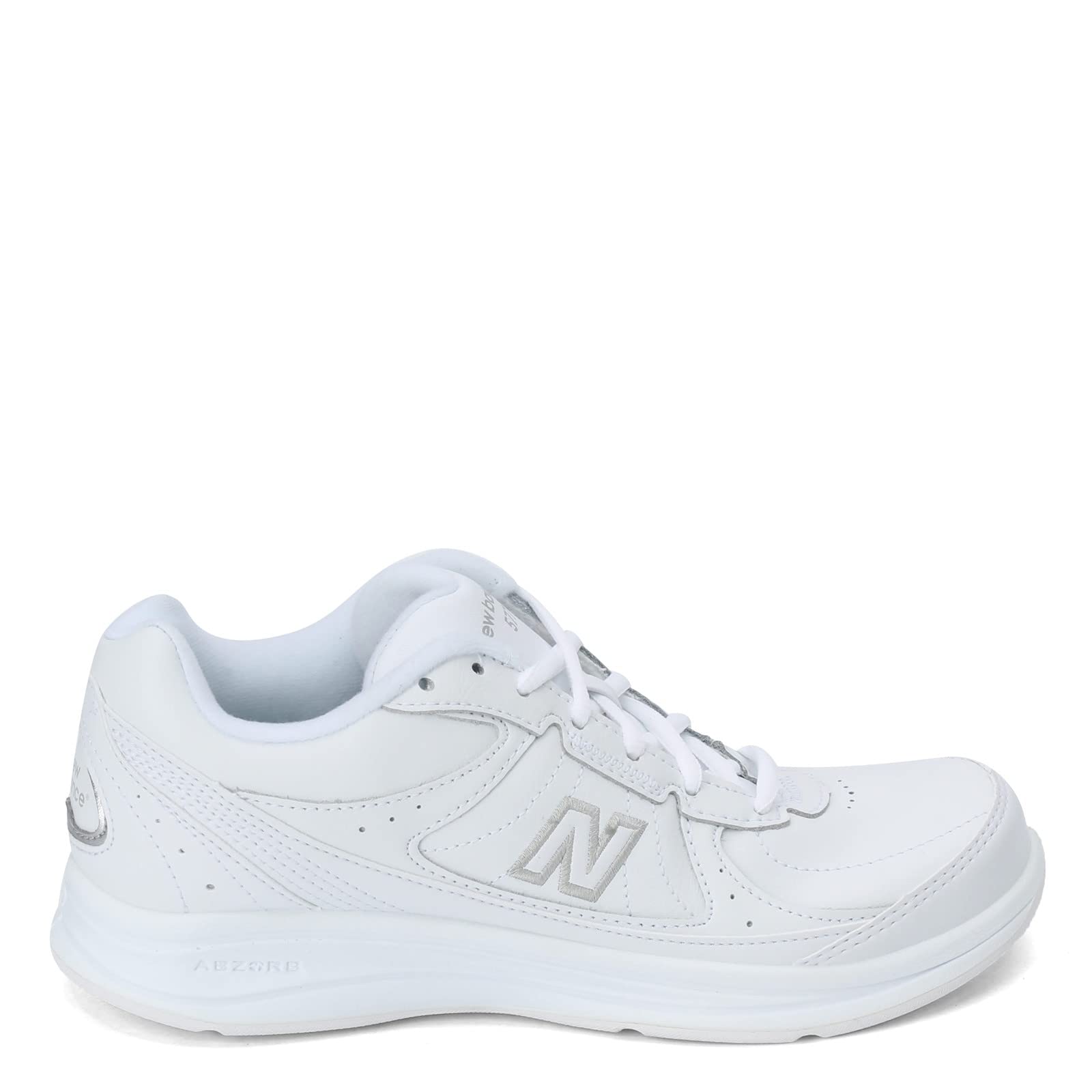 New Balance Women's 577 V1 Lace-up Shoe, White, 8.5 Wide