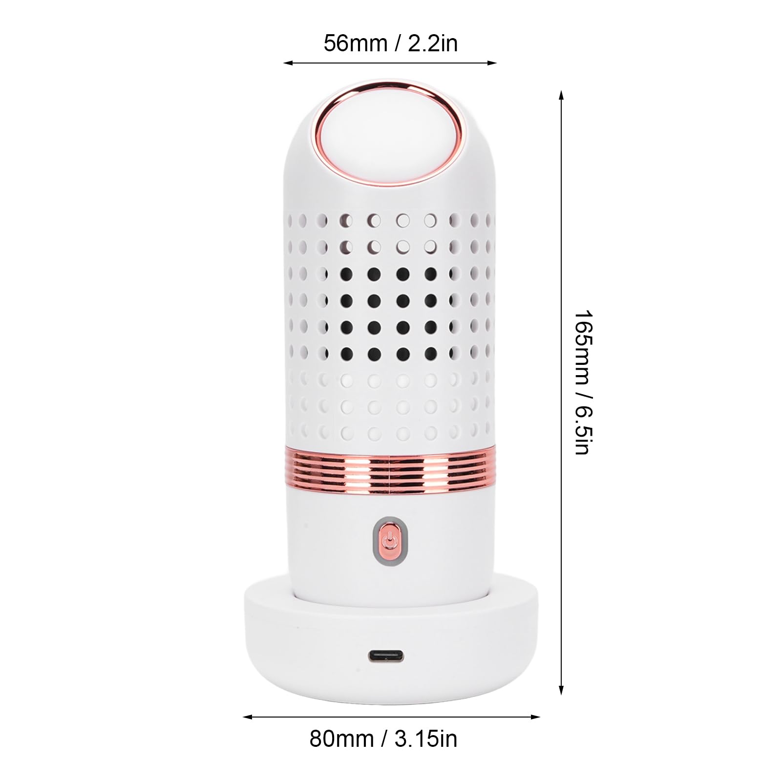 Fruit and Vegetable Cleaning Machine Rechargeable Food Fruit Cleaner, IPX7 High Efficiency Automatic Food Purifier with Charging Base for Tableware Meat Fruits Vegetables Rice