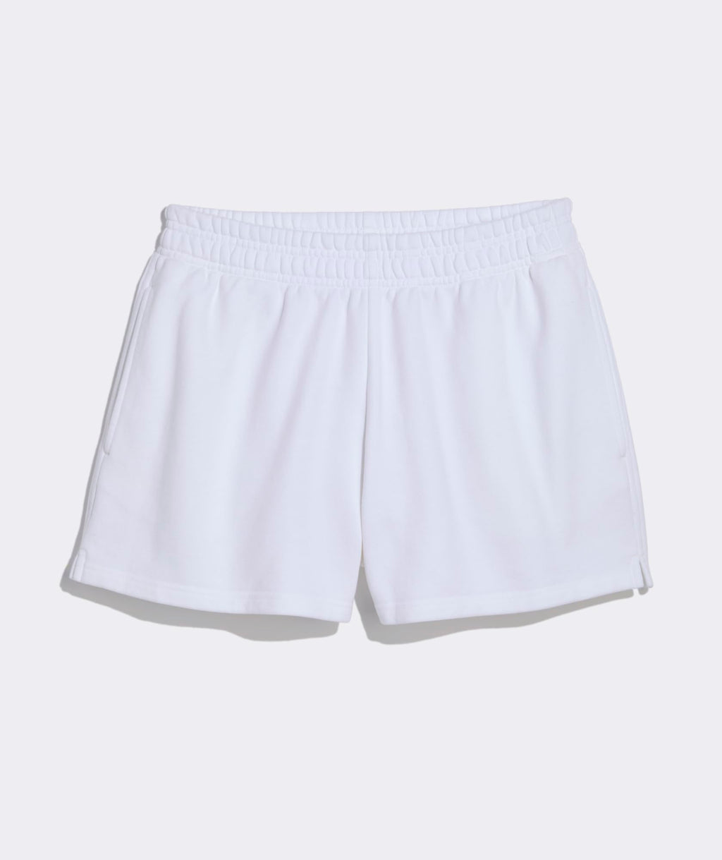 vineyard vines Surf Terry Gym Shorts, White Cap, S