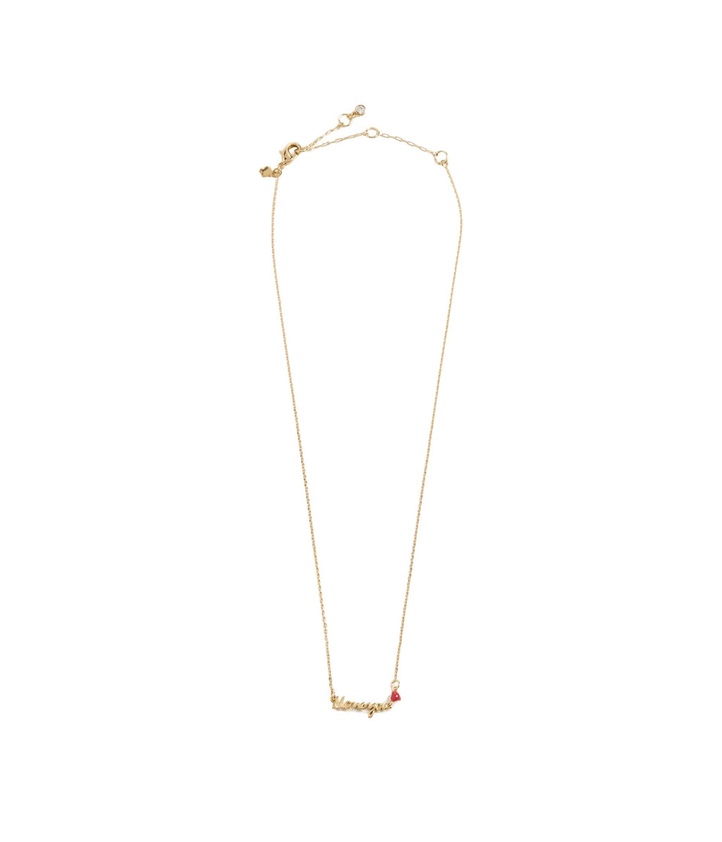 Kate Spade New York Womens, I Love You Pendant, Gold, One size