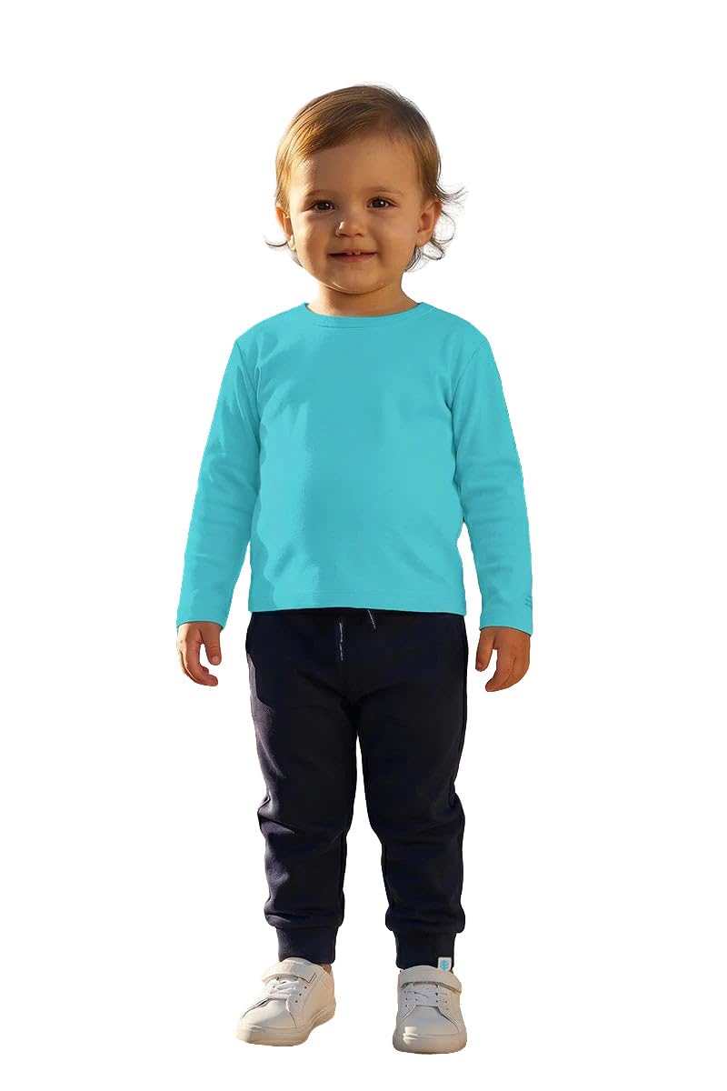 Toddlers' Long Sleeve T-Shirt - UPF 50+ Sun Protection - Coco Plum in Coolibar Blue