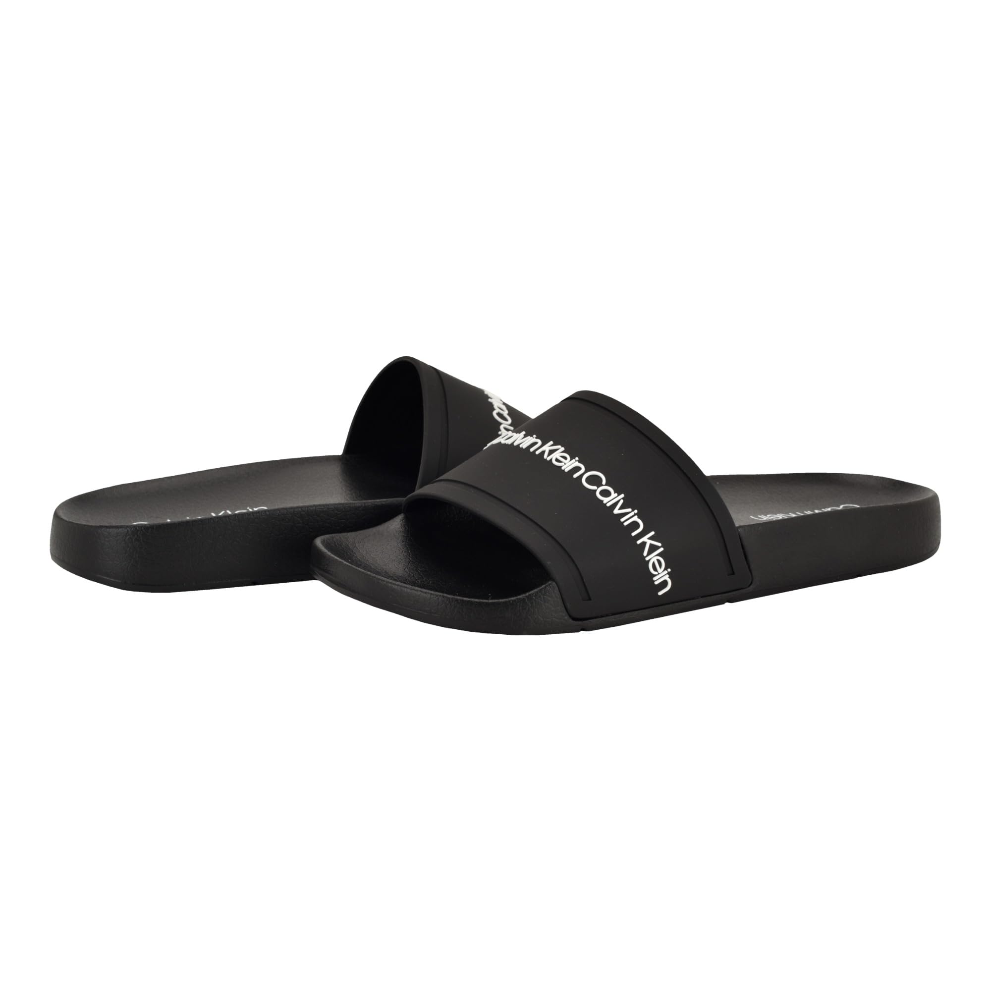 Calvin Klein Women's Anyka Sandal, Black 001, 9