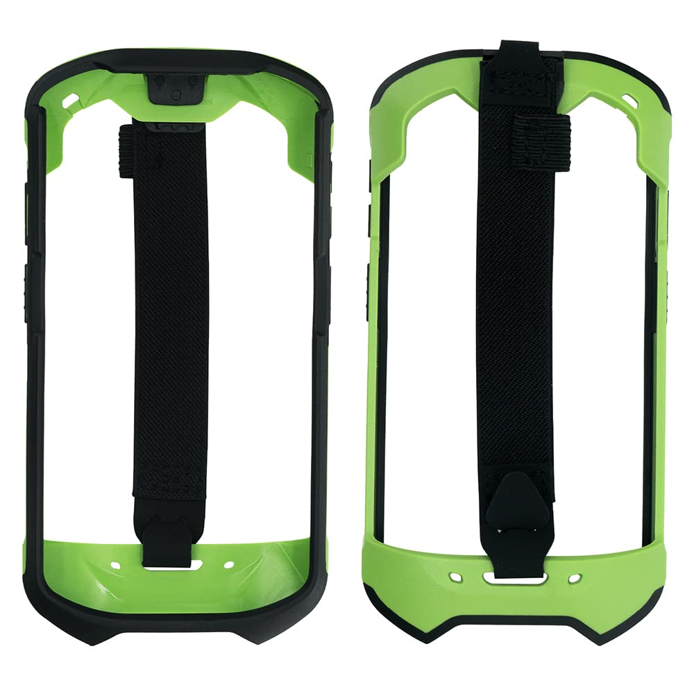 IYOUBOL Protective Cover Bumper Case Rugged Boot with Hand Strap for Zebra TC51 TC510K TC52 TC56 TC57 TC57X TC52X TC5X (Green)