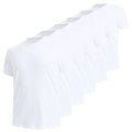 BAMBOO COOL Men's Undershirts Moisture Wicking Crewneck T Shirts, Breathable Stretch Soft Tees for Men, 6 Pack