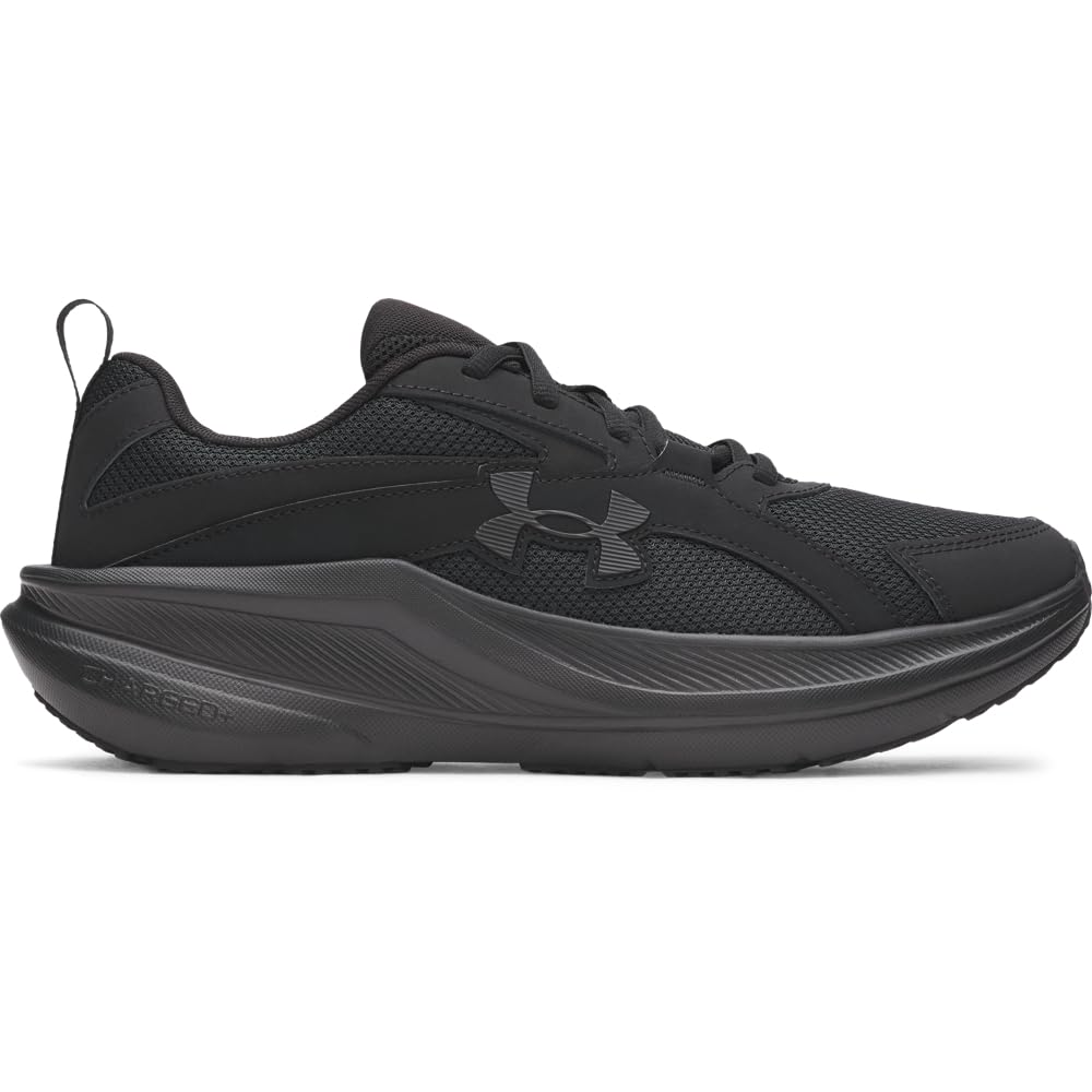 Under Armour Men's Charged Assert 11, (002) Black/Black/Black, 10, US