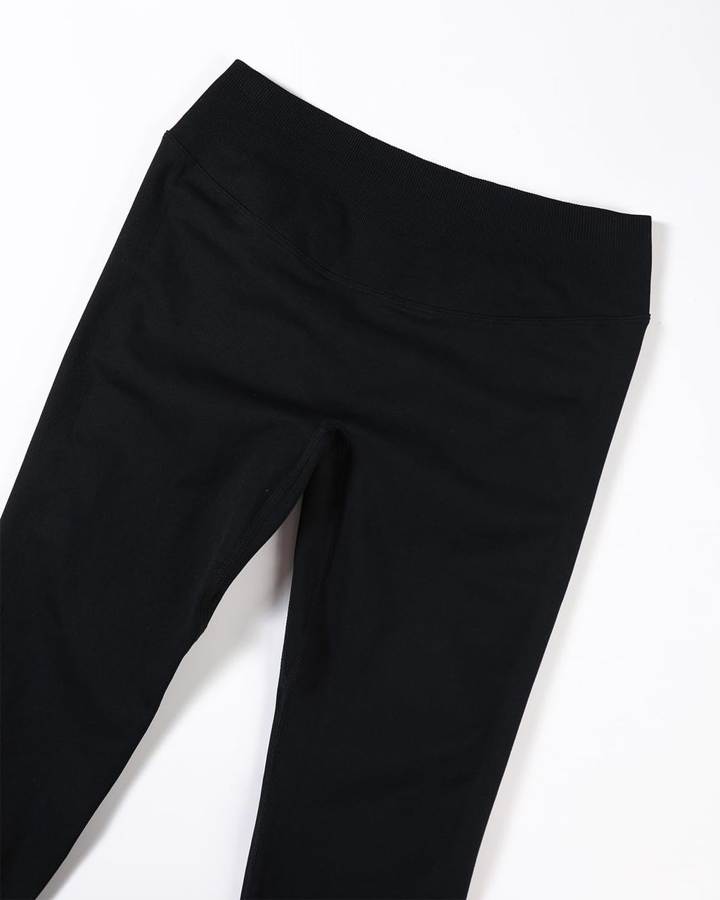 AUROLA Influence Workout Leggings for Women, Seamless Compression Tummy Control Leggings Mid Rise Yoga Pants,Black,M
