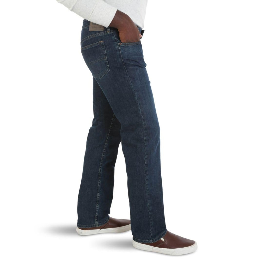 Authentics Comfort Flex Waist Relaxed Fit Jean, carbon, 48W x 30L