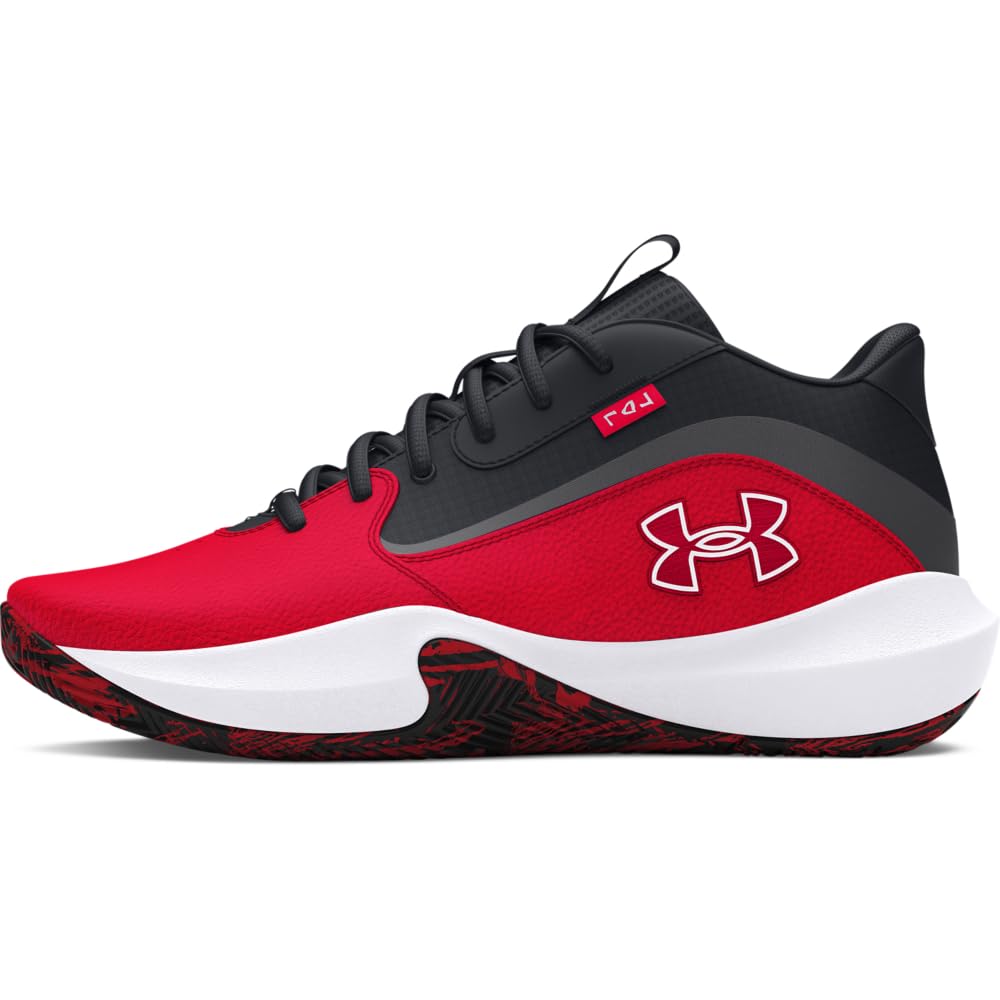 Under Armour Unisex Lockdown 7, (600) Red/Black/Red, 9, US