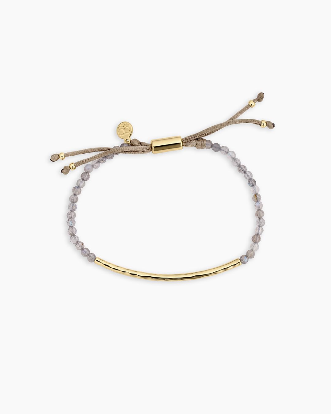 gorjana Women's Power Beaded Gemstone Bracelet for Balance, 18k Gold Plated