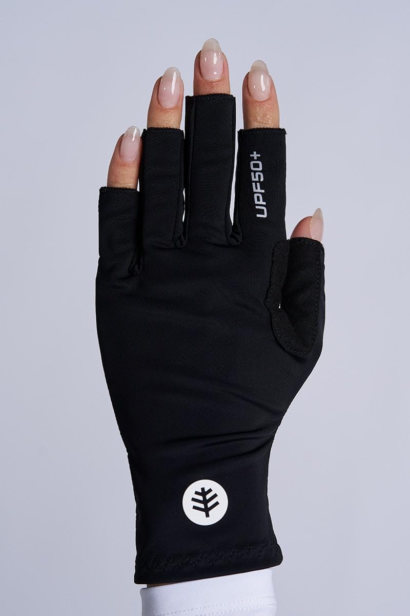 Coolibar Multi-Sport Gloves - UPF 50+ Sun Protection - MaxShield in Black