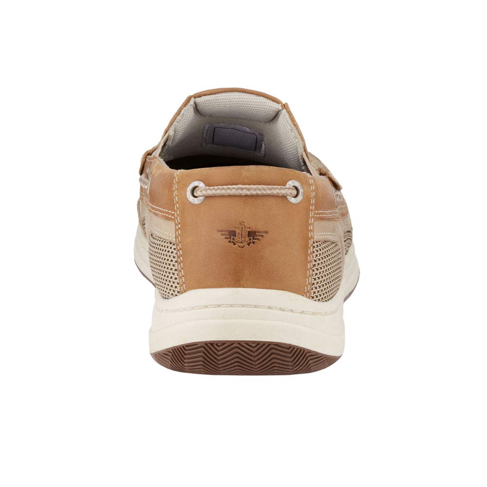 Dockers Men's Tiller Boat Shoe, Taupe, 10 M US