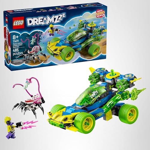 LEGO DREAMZzz Mateo and The Z-Blob Action Race Car Toy - Building Set for Kids, Boys and Girls, Ages 8+ - Fantasy Toy Car for Pretend Play - Gift Idea for Birthdays - 71491