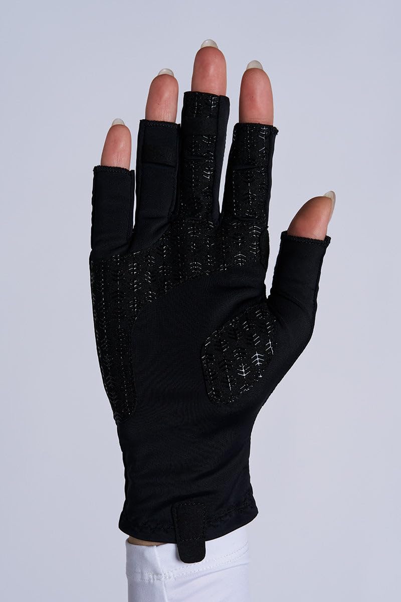 Coolibar Multi-Sport Gloves - UPF 50+ Sun Protection - MaxShield in Black