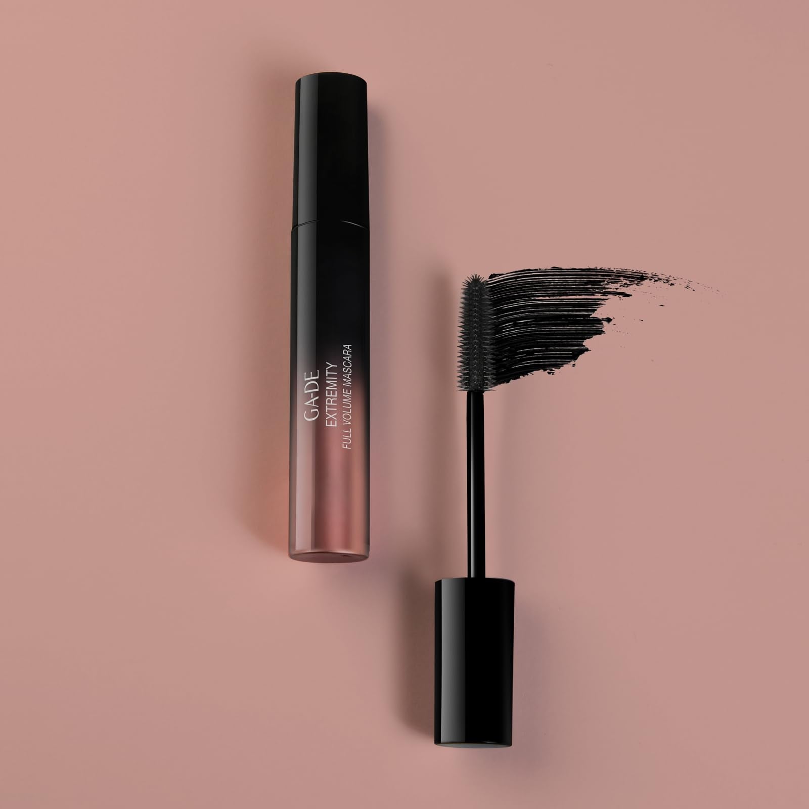 GA-DE Extremity Full Volume Mascara - Lift and Definition - Enriched with Ceramide A2 for Enhanced Lash Volume - 2-in-1 Hybrid Brush - Black - 0.4 oz